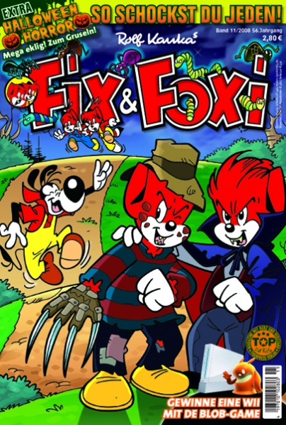 Fix & Foxi Magazin - Band 11/2008 - 56. Jahrgang - Das Cover