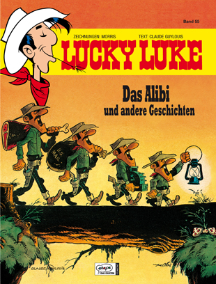 Lucky Luke 55: Das Alibi - Das Cover
