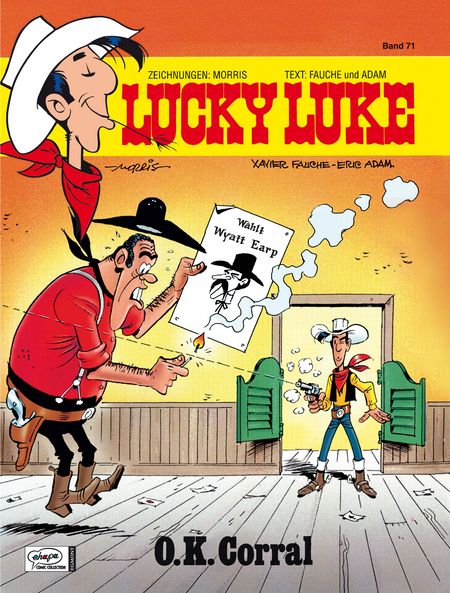 Lucky Luke 71: O.K. Corral - Das Cover