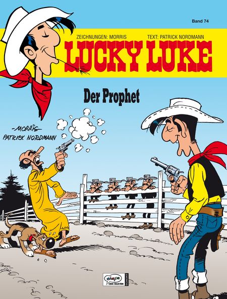 Lucky Luke 74: Der Prophet - Das Cover