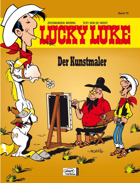 Lucky Luke 75: Der Kunstmaler - Das Cover