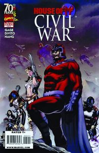 Hier klicken, um das Cover von Marvel Exklusiv 80: Civil War - House Of M (HC) zu vergrößern
