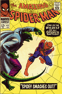 Hier klicken, um das Cover von Marvel History: Spider-Man 5 zu vergrößern