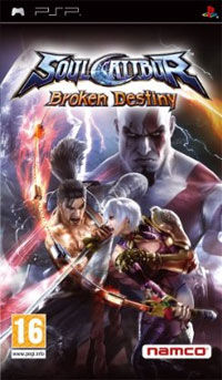 Hier klicken, um das Cover von Soul Calibur: Broken Destiny [PSP] zu vergrößern