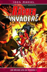 Hier klicken, um das Cover von 100% Marvel 44: Die Rae~cher/Die Invaders 1 zu vergrößern
