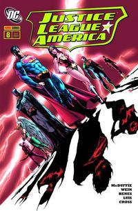 Hier klicken, um das Cover von Justice League of America 8: Zusammenstoss der Welten zu vergrößern