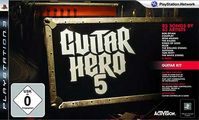 Hier klicken, um das Cover von Guita Hero 5 - Guitar Bundle [PS3] zu vergrößern