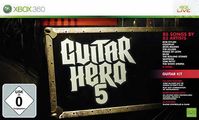 Hier klicken, um das Cover von Guitar Hero 5 - Guitar Bundle [Xbox 360] zu vergrößern