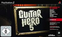Hier klicken, um das Cover von Guitar Hero 5 - Guitar Bundle [PS2] zu vergrößern
