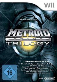 Hier klicken, um das Cover von Metroid Prime Trilogy [Wii] zu vergrößern