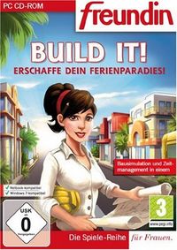 Hier klicken, um das Cover von freundin: Built it! - Erschaffe Dein Ferienparadies [PC] zu vergrößern