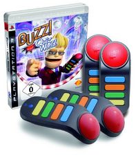 Hier klicken, um das Cover von Buzz!: Quiz World (inkl. Buzzer) [PS3] zu vergrößern