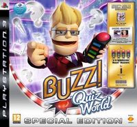 Hier klicken, um das Cover von Buzz!: Quiz World - Special Edition [PS3] zu vergrößern