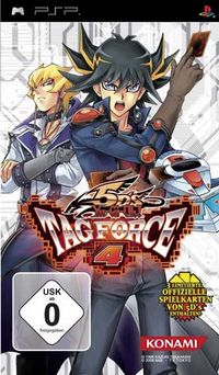 Hier klicken, um das Cover von Yu-Gi-Oh! 5D\'s Tag Force 4 [PSP] zu vergrößern