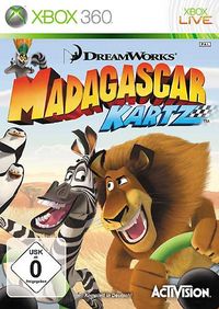 Hier klicken, um das Cover von Madagascar Kartz [Xbox 360] zu vergrößern