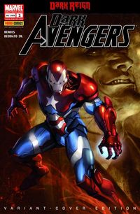Hier klicken, um das Cover von Dark Avengers 1 Variant zu vergrößern