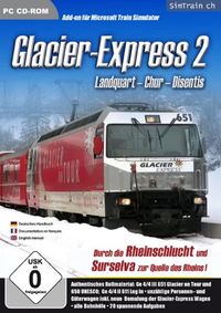 Hier klicken, um das Cover von Train Simulator Add-on: Glacier Express 2 [PC] zu vergrößern