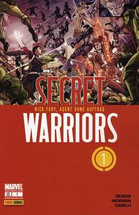 Secret Warriors 1 Variant Cover