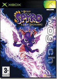 Hier klicken, um das Cover von Legend of Spyro: A new Beginning zu vergrößern