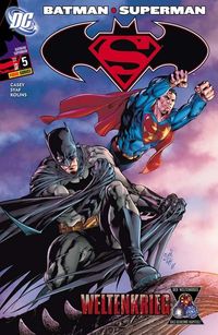 Hier klicken, um das Cover von Batman/Superman Sonderband 5: Weltenkrieg zu vergrößern