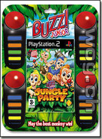 Hier klicken, um das Cover von Buzz! Junior: Jungle Party (inkl. Buzzer) zu vergrößern
