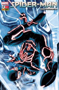 Hier klicken, um das Cover von Spider-Man 81 Tron Variant zu vergrößern