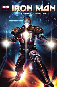 Hier klicken, um das Cover von Iron Man 6 (Tron Variant) zu vergrößern