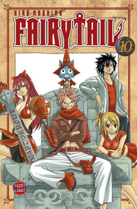 Hier klicken, um das Cover von Fairy Tail 10 zu vergrößern