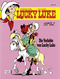Hier klicken, um das Cover von Lucky Luke 48: Die Verlobte von Lucky Luke zu vergrößern
