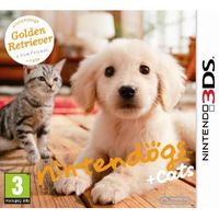 Hier klicken, um das Cover von Nintendogs + Cats: Golden Retriever & New Friends [3DS] zu vergrößern