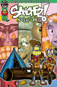 Hier klicken, um das Cover von Sanchez Adventures 1 Variant A zu vergrößern