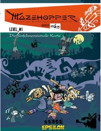 Hier klicken, um das Cover von Mazehopper 1: Die fue~nfdimensionale Karte zu vergrößern
