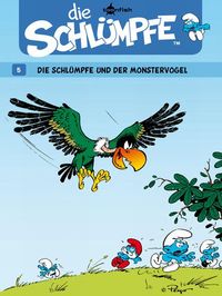 Hier klicken, um das Cover von Die Schlue~mpfe 05: Die Schlue~mpfe und der Monstervogel  zu vergrößern
