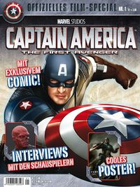 Hier klicken, um das Cover von Captain America: Das offizielle Magazin zum Film zu vergrößern
