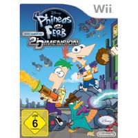 Hier klicken, um das Cover von Phineas & Ferb: Quer durch die 2. Dimension [Wii] zu vergrößern