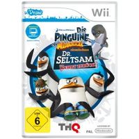 Hier klicken, um das Cover von Die Pinguine aus Madagascar: Dr. Seltsam kehrt zurue~ck (uDraw) [Wii] zu vergrößern