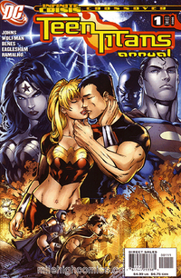 Hier klicken, um das Cover von Teen Titans Sonderband 10: Liebe und Krieg zu vergrößern