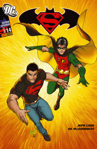 Hier klicken, um das Cover von Batman/Superman 14 zu vergrößern