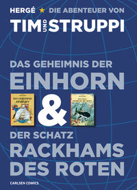 Hier klicken, um das Cover von Tim & Struppi Doppelband: Das Geheimnis der Einhorn und Der Schatz Rackhams des Roten zu vergrößern