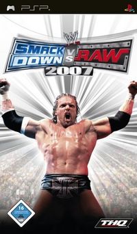 Hier klicken, um das Cover von WWE Smack Down vs. Raw 2007 (PSP) zu vergrößern