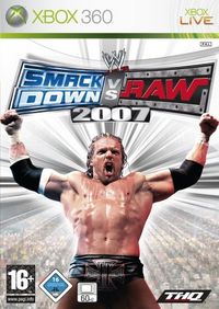 Hier klicken, um das Cover von WWE Smackdown vs. Raw 2007  (Xbox 360) zu vergrößern