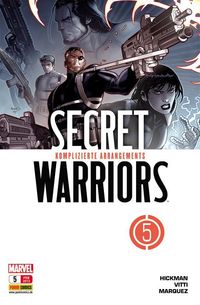 Hier klicken, um das Cover von Secret Warriors 5: Komplizierte Arrangements zu vergrößern