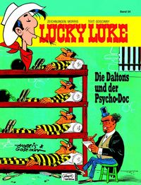 Hier klicken, um das Cover von Lucky Luke 54: Die Daltons und der Psycho-Doc zu vergrößern
