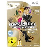 Hier klicken, um das Cover von Das Duell - Mae~nner vs. Frauen: Partyspass~ Total! - Gold Edition [Wii] zu vergrößern