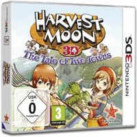 Hier klicken, um das Cover von Harvest Moon: The Tale of Two Towns 3D [3DS] zu vergrößern