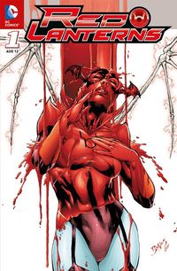 Hier klicken, um das Cover von Red Lanterns 1: Blut und Zorn Variant zu vergrößern