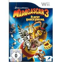 Hier klicken, um das Cover von Madagascar 3: Flucht durch Europa [Wii] zu vergrößern