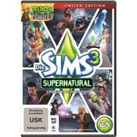 Hier klicken, um das Cover von Die Sims 3 Add-on: Supernatural - Limited Edition [PC] zu vergrößern