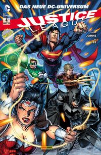 Hier klicken, um das Cover von Justice League 4 zu vergrößern