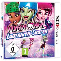 Hier klicken, um das Cover von Monster  Hight: Labyrinth-Skaten [3DS] zu vergrößern